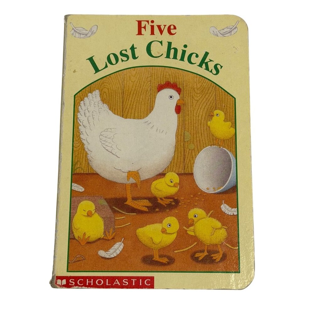 Vintage Five Lost Chicks Hardcover 1997 Jane Brett Children's Picture Book Story